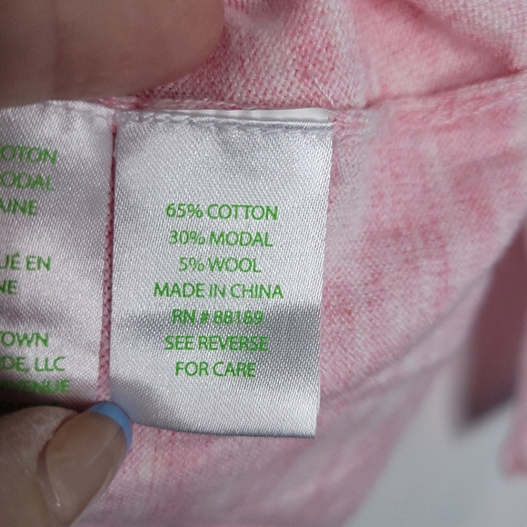 LILLY PULITZER Fresca V-neck Ruffle Sleeve Sweater MEDIUM - Picture 9 of 11